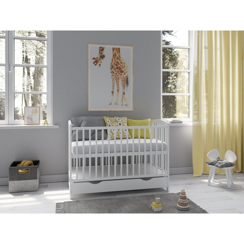 Amburgey Cot Bed, White