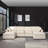124" Janien Upholstered Chenille Sectional