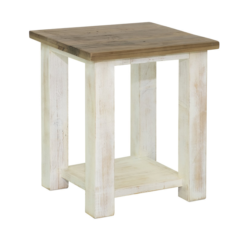 Table de bout en bois massif Laneta