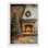 Fêtes de Noël, art Dxxxiv - reproduction de toile seulement