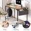 Petit bureau d'ordinateur de 40 pouces avec bureau d'écriture et bureau moderne simple avec sac de rangement et crochet pour la chambre à coucher-1280436836-1280436837