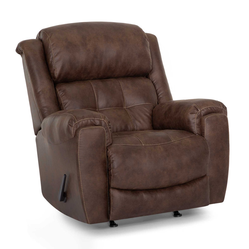 Gharass Faux Leather Recliner