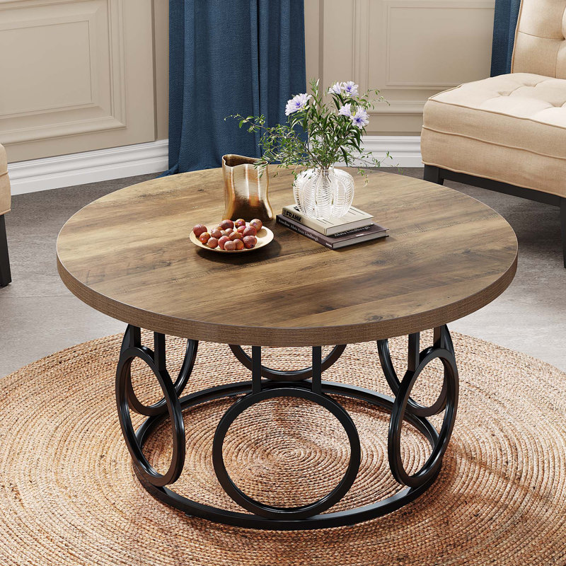 Frame Coffee Table with Storage