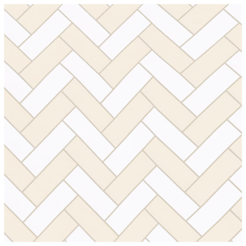 Herringbone Tile Pattern Comforter, Queen