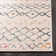 Looped/Hooked Geometric Ivory Rug