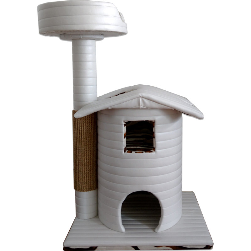 Habitation pour chat 41 "Queens's Kastle, gris