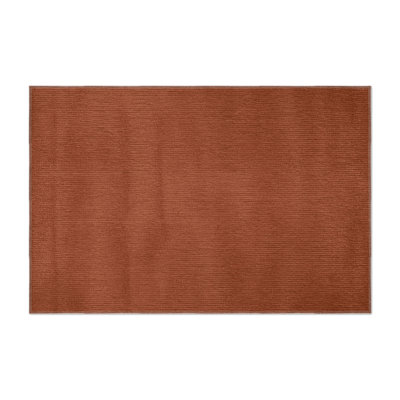 Tapis brun uni d'intérieur et d'extérieur