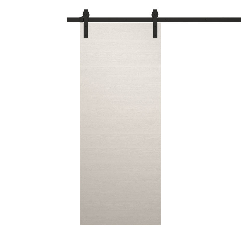 Porte de grange moderne | Ego 5000 | Ensemble de quincaillerie lourde pour rails | Portes intérieures solides, 42 po x 96 po