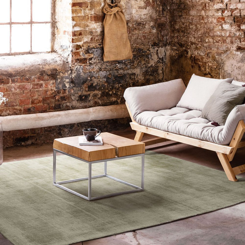 Morrissette Solid Colour Hand Woven Area Rug, Rectangle 160 x 230cm