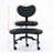 Meditation Chair Plus, Cross Legged Chair With Wheels, ADHD Chair, Criss Cross Desk Chair With Lumbar Support And Adjustable Stool, Flexible Design For Fidgety Sitters-2082294561