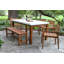 Kinsler Rectangular 7 - Person 68" Long Dining Set