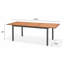 Table de salle à manger extensible 100% bois et aluminium Depaul