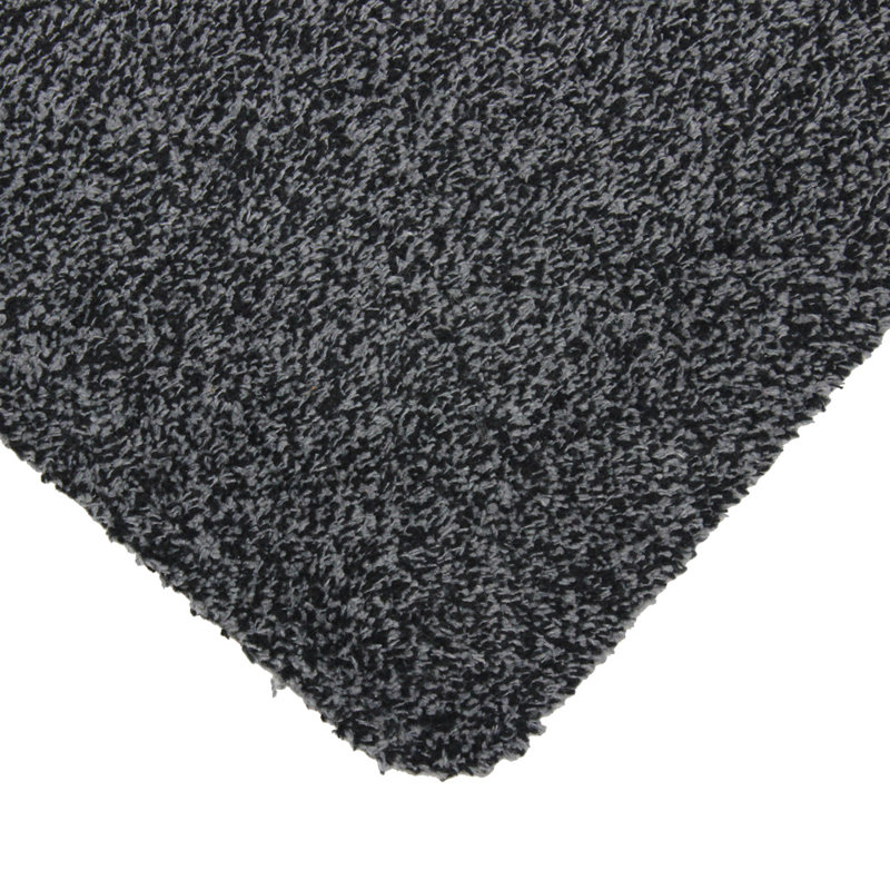 Non-Slip Indoor Doormat, Black