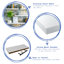 Harbour Housewares - Modern Floating Wall Shelves-121543729-121543733