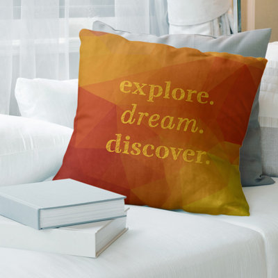 Housse de coussin en fausse pierre discover de rêve discover