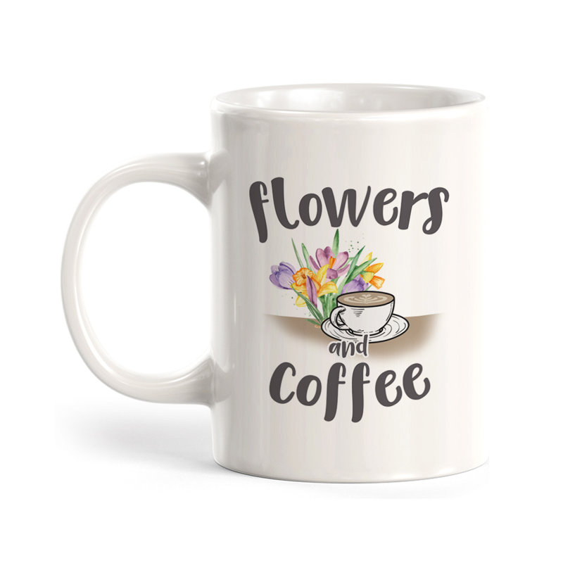 Fleurs et bouquet de café