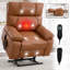 Fauteuil inclinable électrique à deux moteurs Leatherair-1605497738