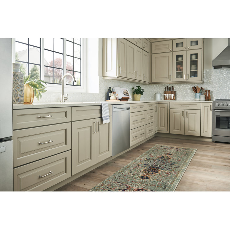 Victoria 18" Center to Center Appliance pull, Polished Nickel