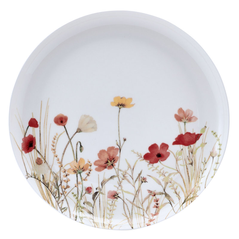 Mikasa Meadow Serenade Dinnerware Set, 12 Piece, Service For 4