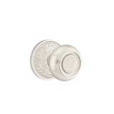 Emtek Privacy Interior Mortise Set w/ Lancaster Rosette & Belmont Knob (RH)