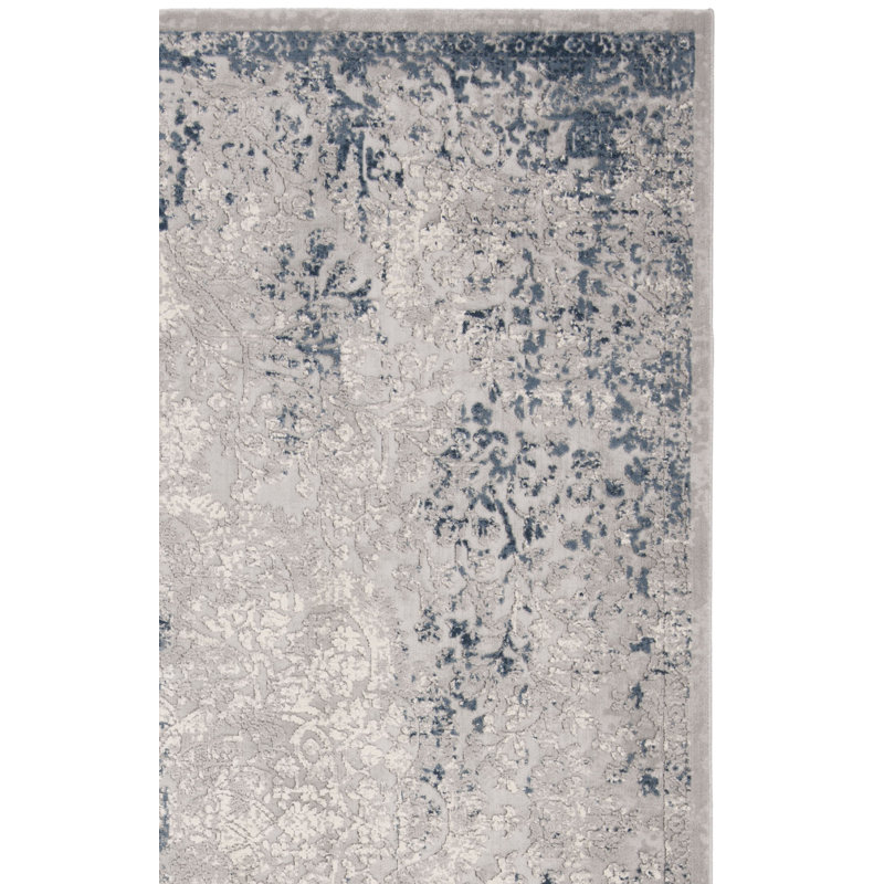 Keyra Performance Abstract Rug, Square 6'7"