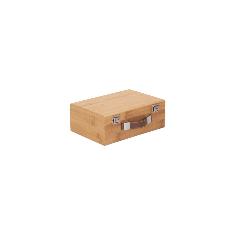 Luxury Bamboo Box, 23cm W x 33cm D