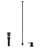 63" H Ceiling Mounted Single Handle Bathroom Sink Faucet with Optional Drain Assembly-114621176-115100199