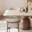 Table de salle à manger en bois massif de style médiéval-105973252