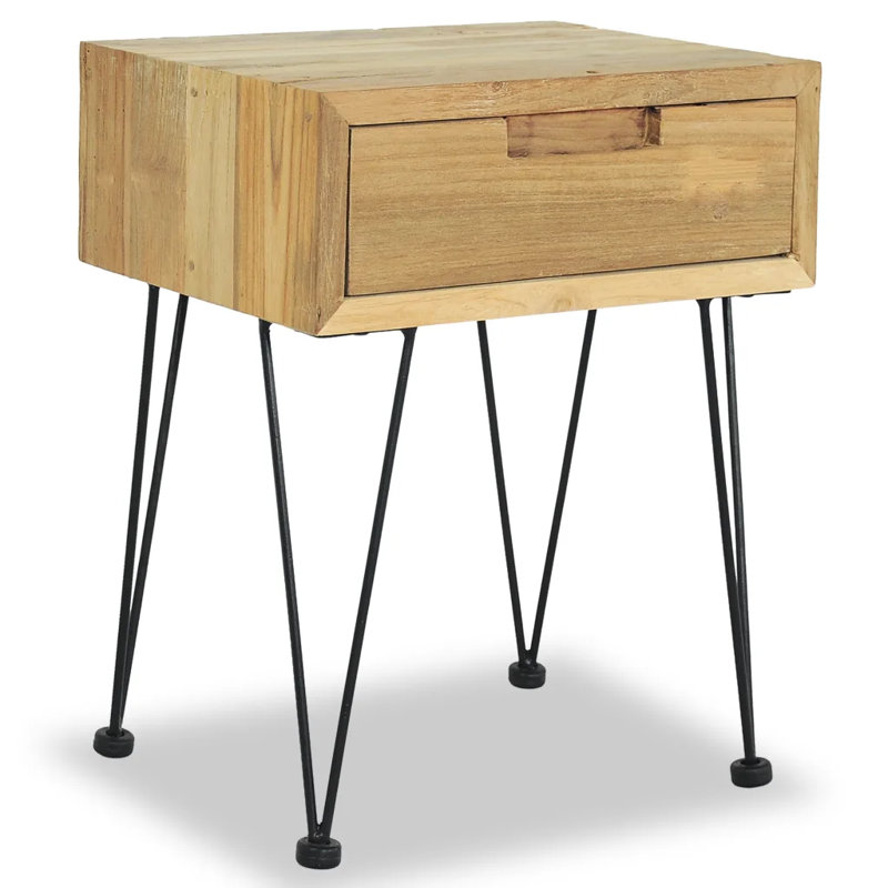 Glenview 15.7'' W Wood Nightstand