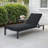 Altje Aluminum Reclining Chaise Lounge with Cushions