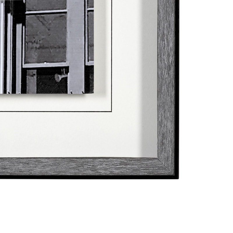 New York Fire Escape by Susan Vizary Photoy Hand Embelished Framed Art Print Matted under Glass