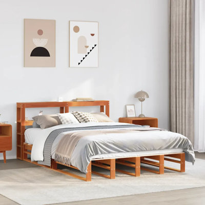 Amihai Solid Wood Bed