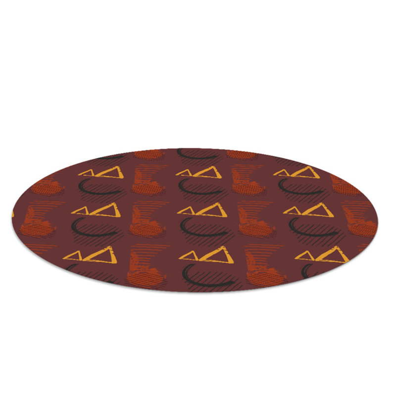 Efrat Hard Floor Straight Round Chair Mat