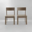 Ensemble de chaises de jardin HDPE-1898244426