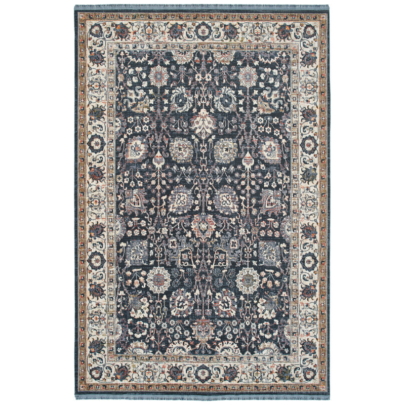 Tapis transitionnel, oriental, à poils rectangulaires