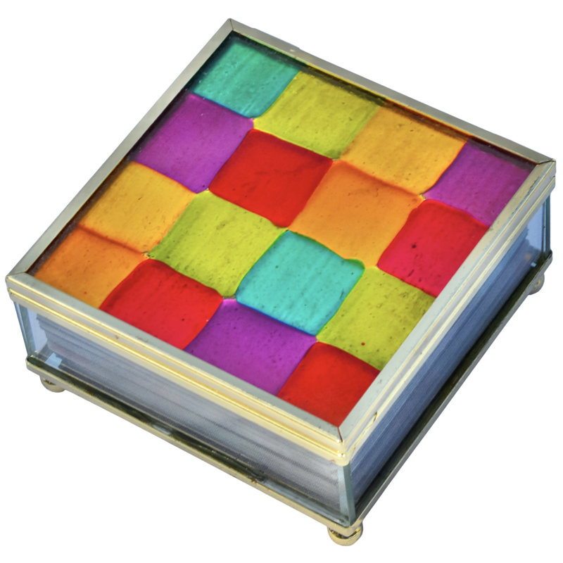 Coaster Set With Holder