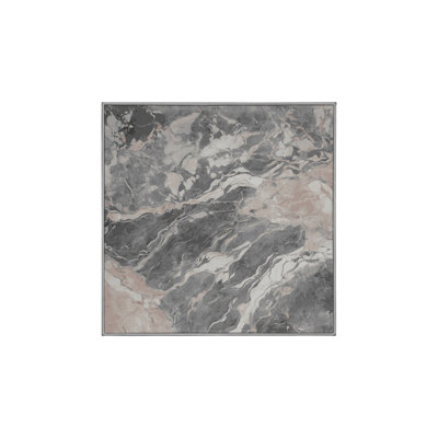 Tapis gris lavable à la machine