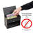 Mind Reader Straw Dispenser, Pencil Dispenser, Classroom Must Have, Restaurant Supply, Plastic, 8.5"L x 5"W x 6.5"H