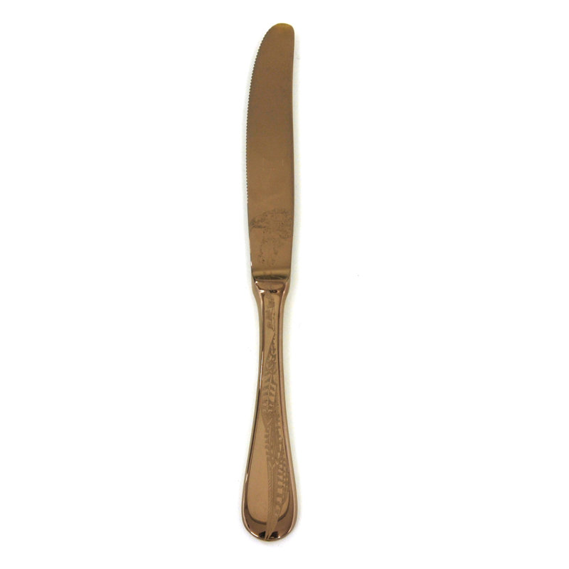 Couteau à dessert Caccia - 12 pièces, Bronzo