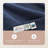 Whisper Orgnaic 100% Organic Cotton Sheets Full Size - GOTS Certified Organic Bed Sheets with Deep Pocket 500 Thread Count and Cozy Sateen Weave Gets Softer with Each Wash - Luxury 4 Piece Set (Navy, Full)-828529666-828529671