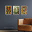 Hummingbirds And Sea Anemones Haeckel Vintage Illustrations - 3 Piece No Frame Print Set-1522034616