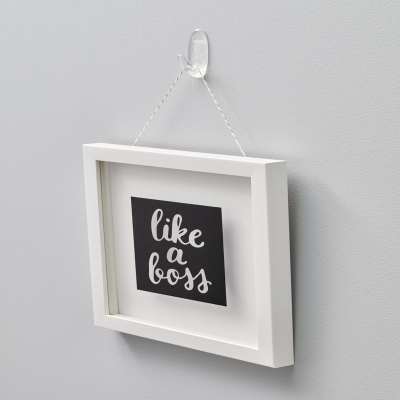 Medium Clear Plastic Hooks with Adhesive Strips, 50-Pack