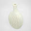 Vase en bois texturé blanc fait à la main avec motif de feuilles, vase décoratif rustique moderne de 13,78 po pour les fleurs, pièce maîtresse pour le salon, la table de salle à manger, le bureau et la chambre à coucher