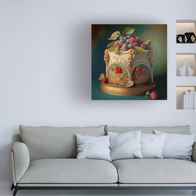 Art sur toile Sasha Delphine's Bakery II, H 14 po x l 14 po