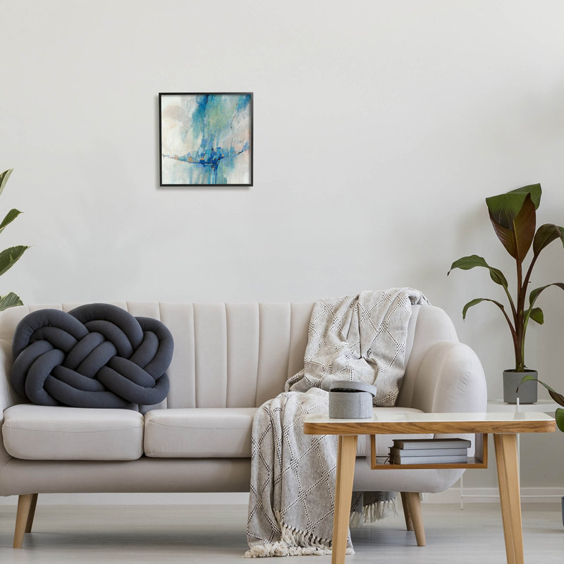 Art moderne de giclée par Tim Otoole, Giclée encadrée noir minuit, H 12 po x l 12 po x P 1,5 po