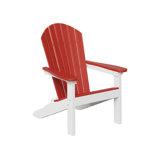 Berlin Gardens Kids Regular Top With White Base Comfo Back Adirondack Chair