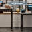 Height Adjustable Rectangle Standing Desk, Computer Desk with Drawer, USB Port and Type-C Port-1004140619-1004158388