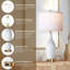 Lampe de table en céramique Neira USB