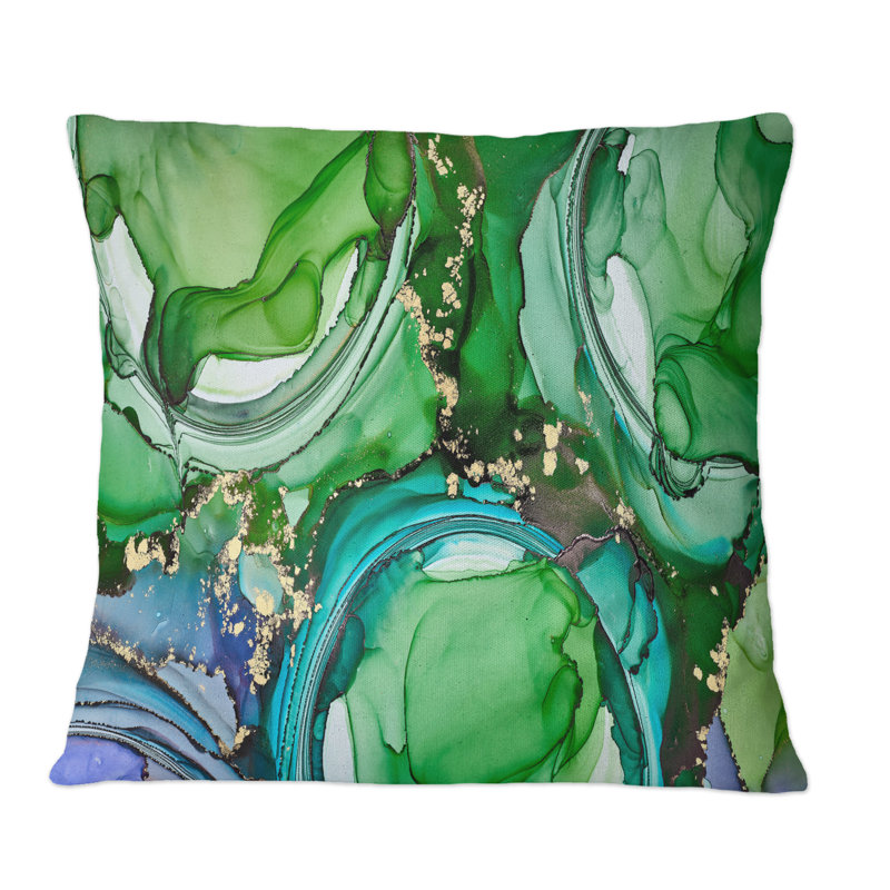 Coussin Green, 16 po x 16 po