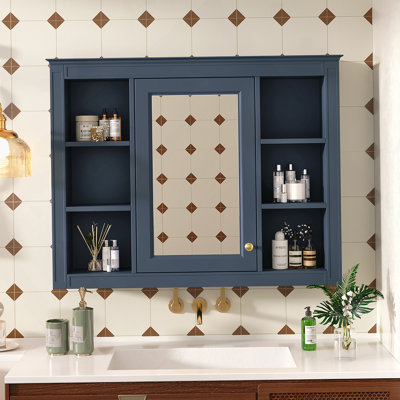 Armoire de rangement murale pour salle de bain 35X27.5Inch